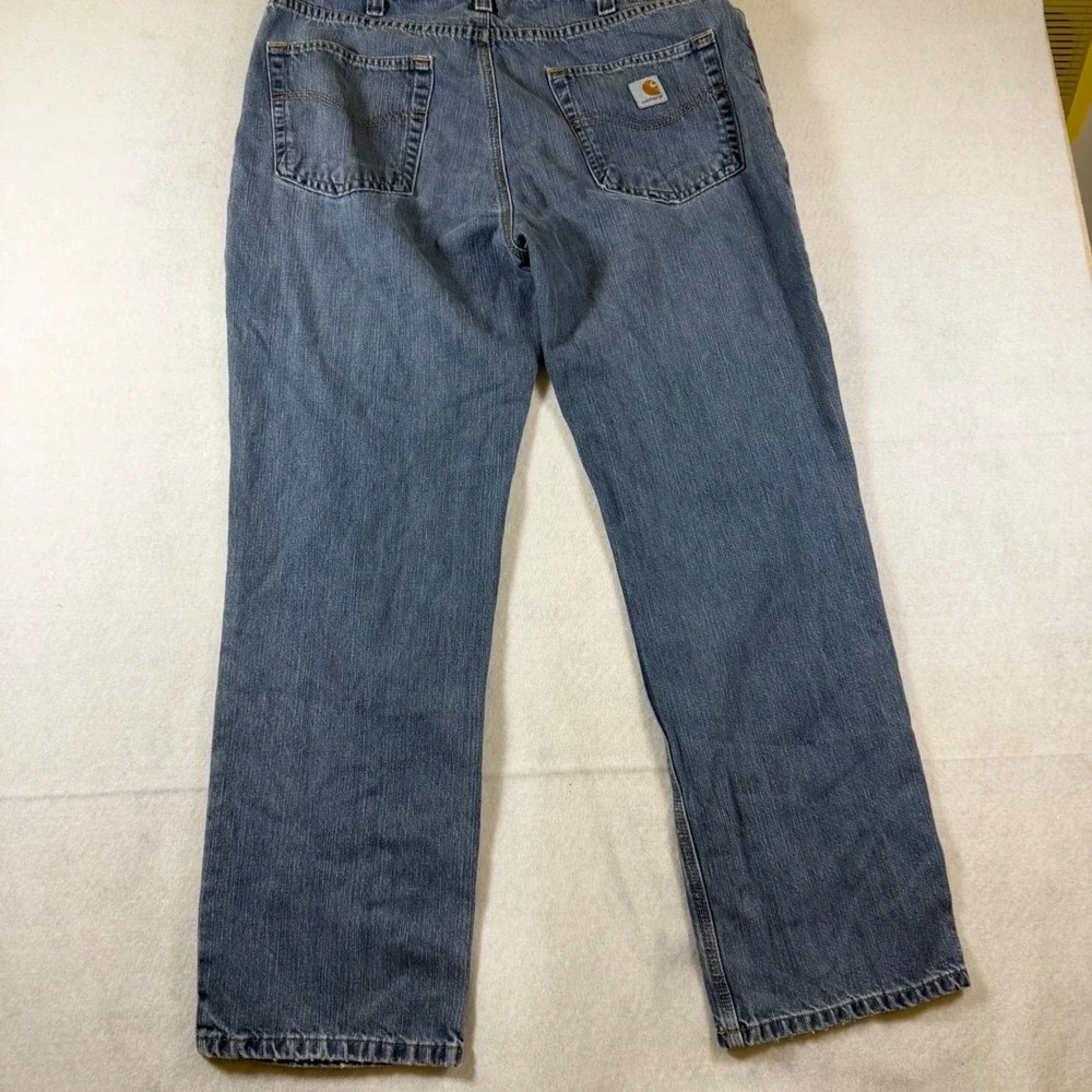 Carhartt‎ Mens Relaxed Fit Straight Leg Jeans Blue 101483-968 36x30